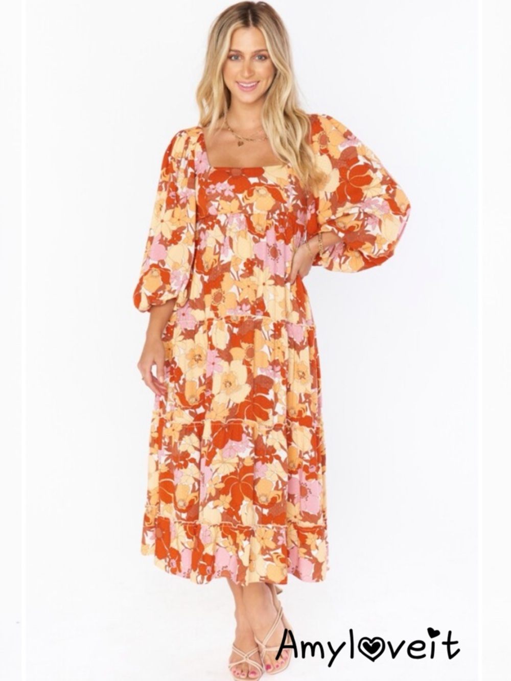 Show Me Your Mumu Elaina Midi Dress #27